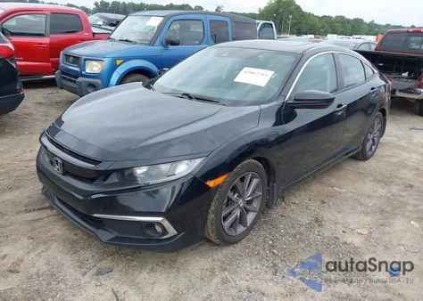 2020 Honda Civic Ex from USA, damaged, VIN 19XFC1F38LE002907